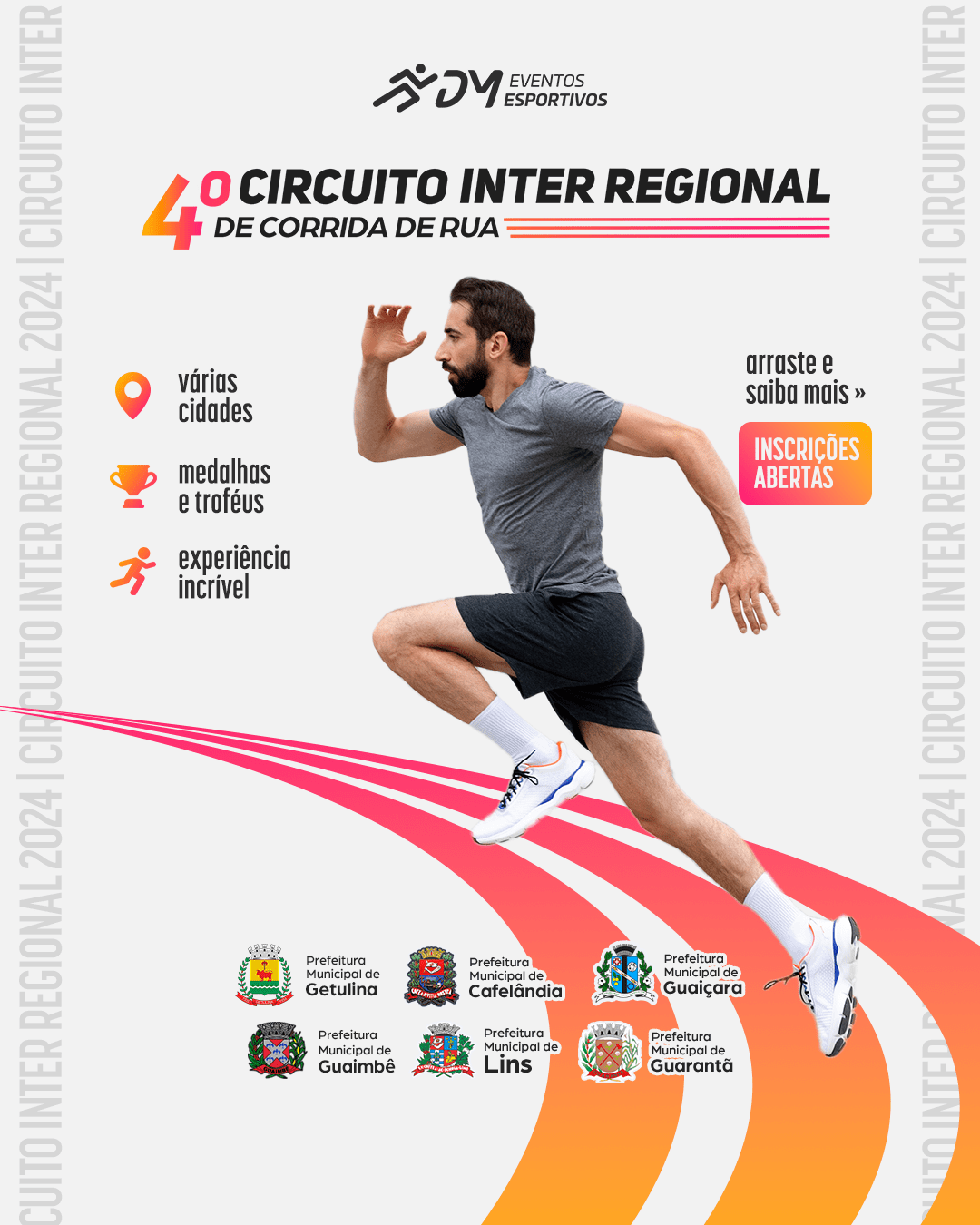 Pontuação 4º Circuito Inter Regional de Corrida de Rua