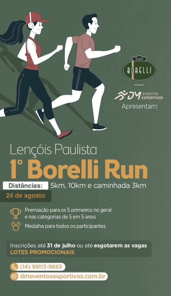 1º BORELLI RUN - 24/08/2025
