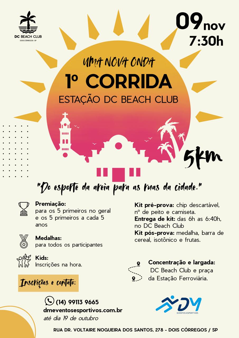 1ª CORRIDA ESTAÇÃO DC BEACH CLUB