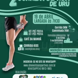2° CORRIDA DE RUA DE URU