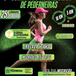 5° Corrida do trabalhador de Pederneiras