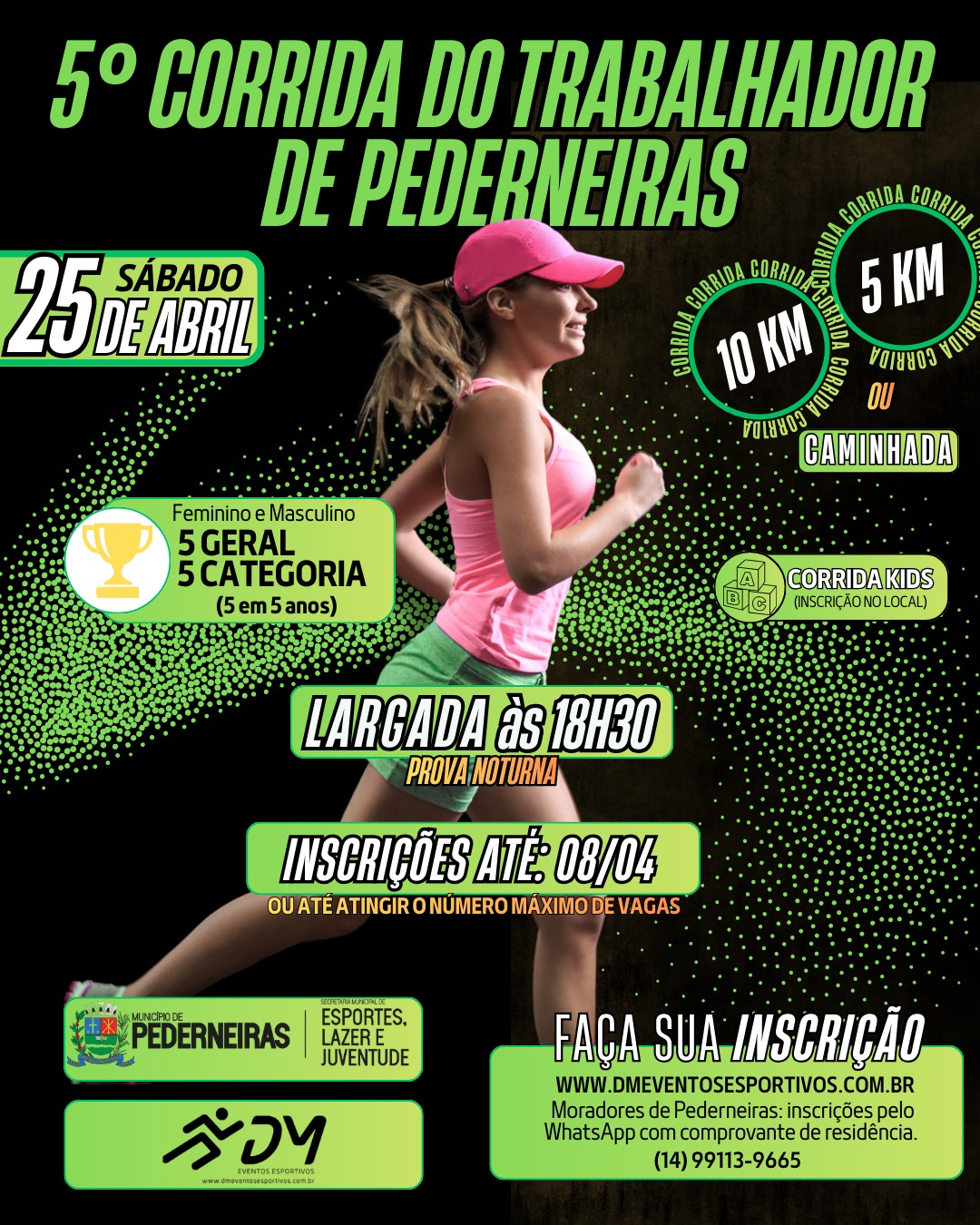 5° Corrida do trabalhador de Pederneiras