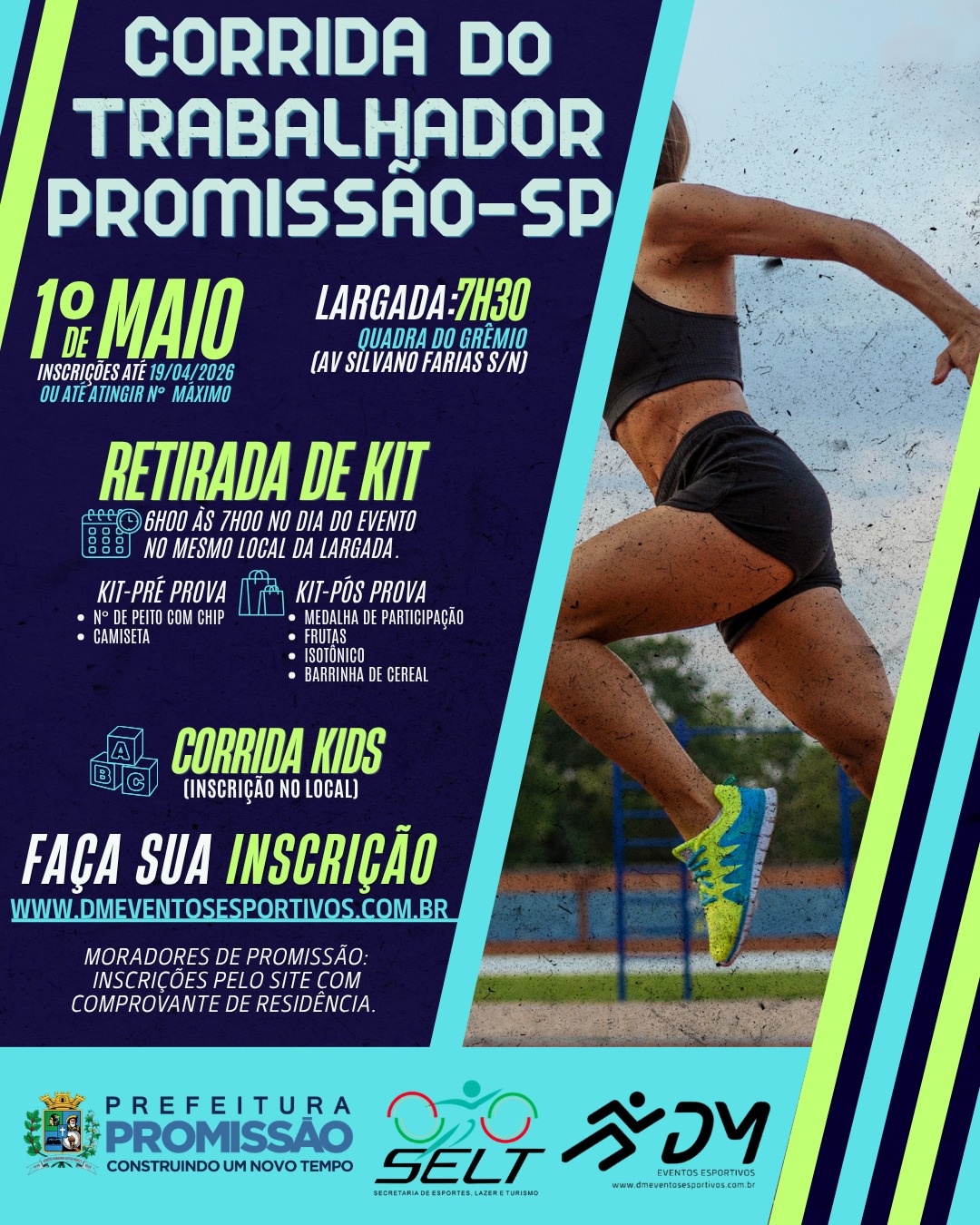 CORRIDA DO TRABALHADOR - PROMISSÃO