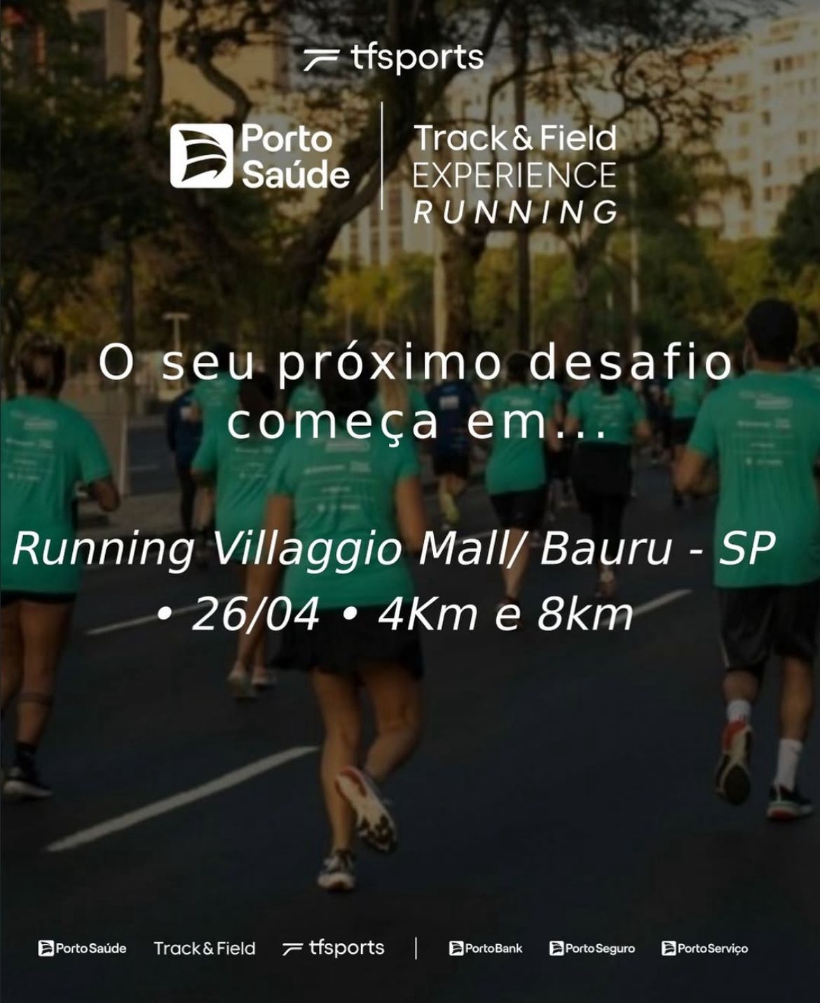 RUNNING VILLAGGIO MALL - BAURU